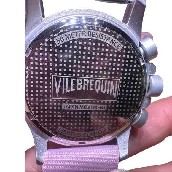 Vilebrequin LIMITED EDITION Chronograph Pink / Blue (NWT) - Picture 10 of 12